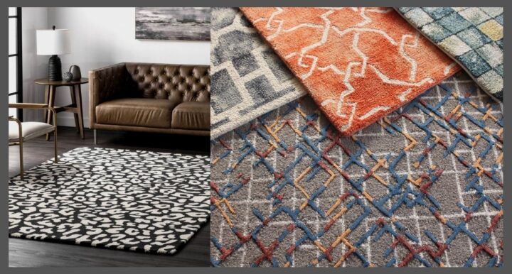 Floor design and rug