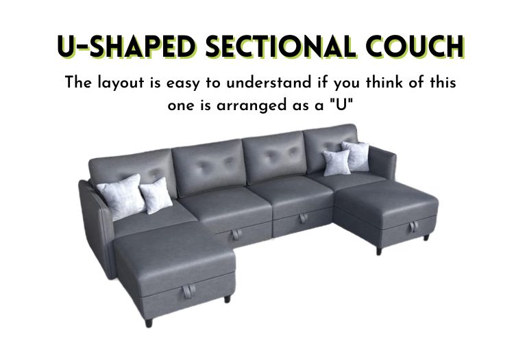 What is U-shaped sectional couch