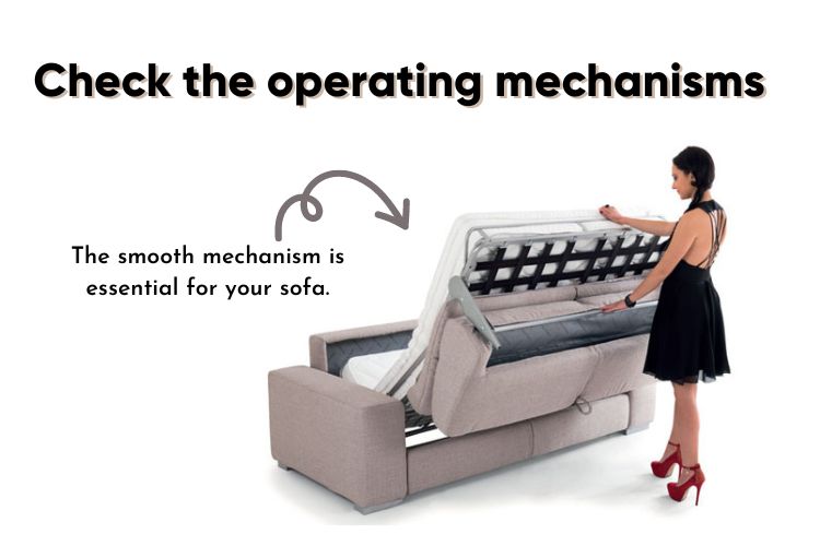 Check the operating mechanisms