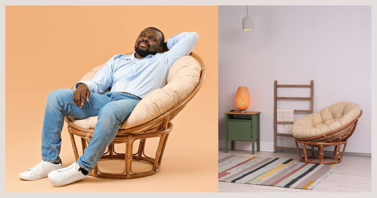 How much weight can a Papasan chair hold