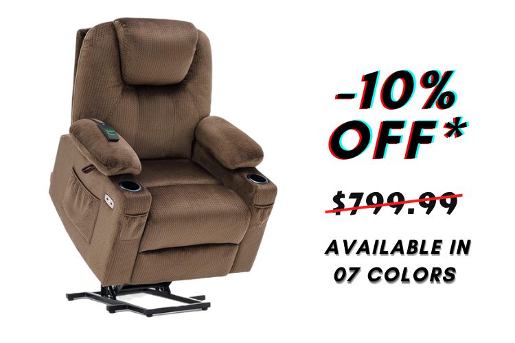 Electric Power Lift Recliner Chair Sofa with Massage