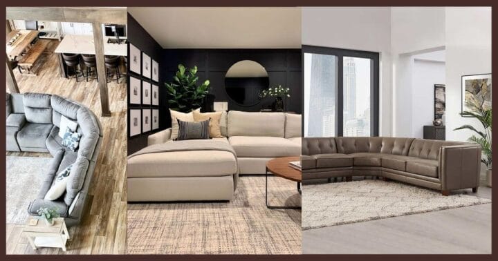 How do you choose left or right sectional