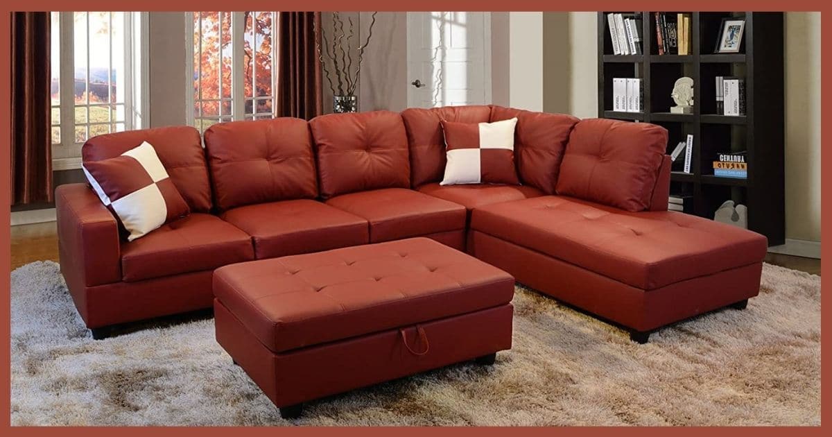 An average 3 piece sectional weighs what