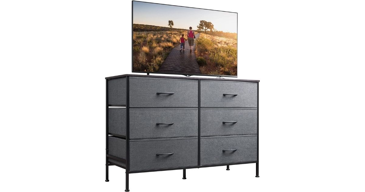 Can a dresser hold a tv
