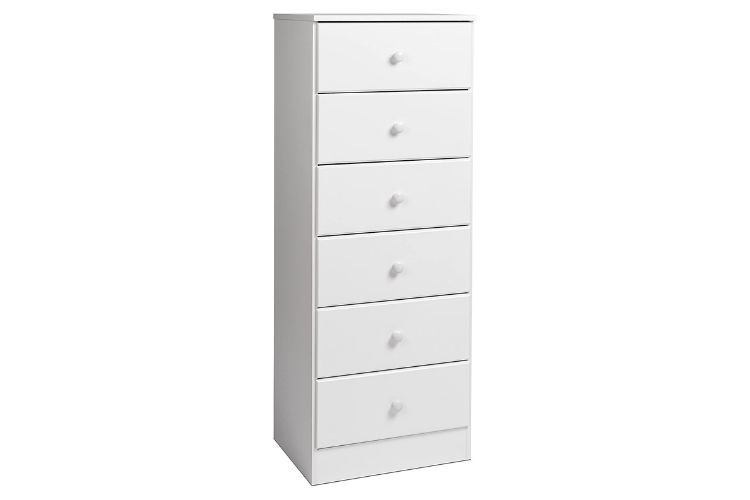 white 6 drawer dresser under $200