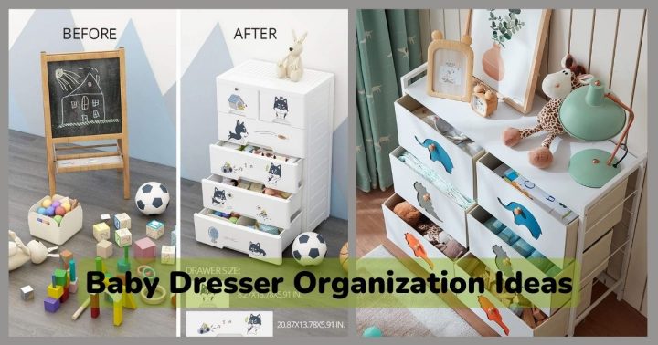 Baby Dresser Organization