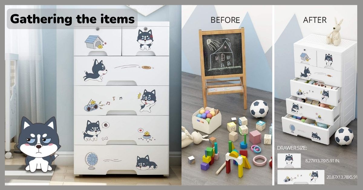 How To Organize Baby Dresser