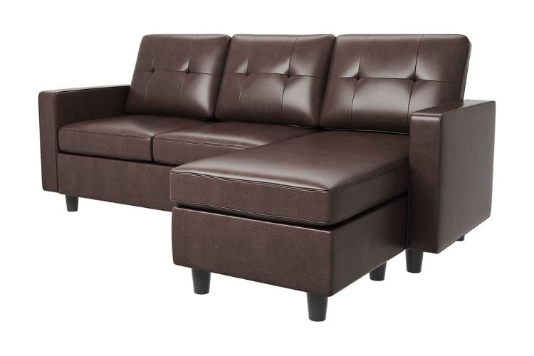 Cheap leather sectional sofas under $500