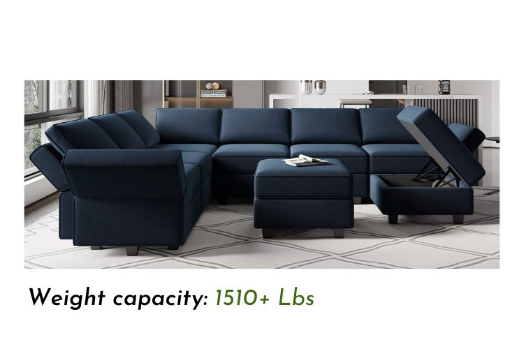 most comfortable large sectional sofa