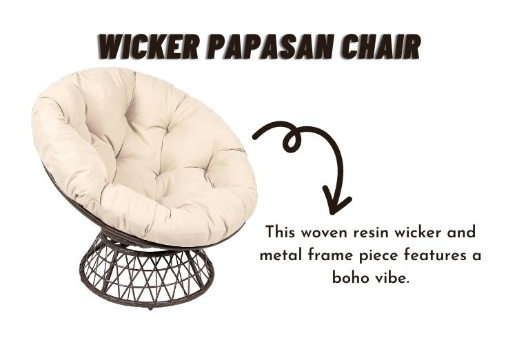 Wicker Papasan Chair