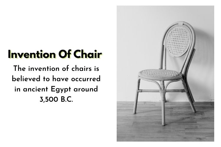 What year were chairs invented