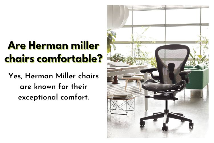 Are Herman miller chairs comfortable
