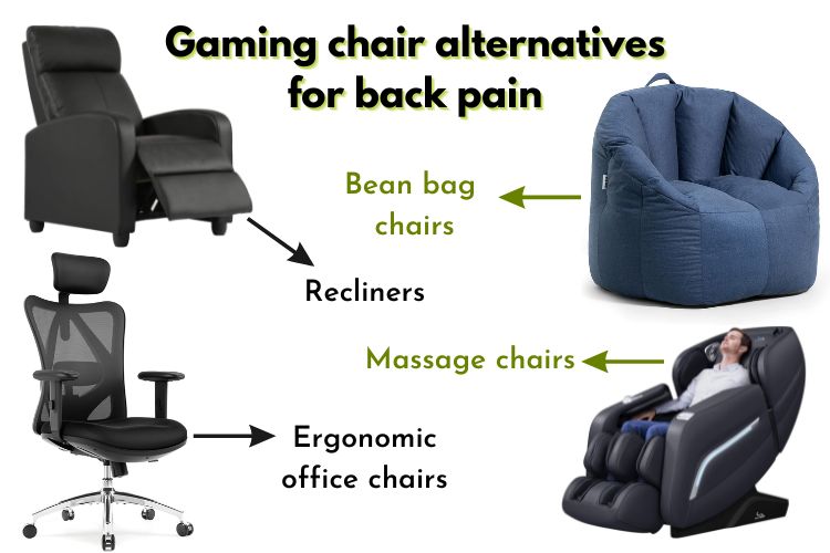 Gaming chair alternatives for back pain