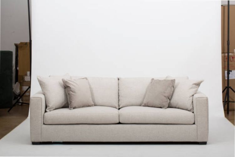 How to put a couch cover on a sectional