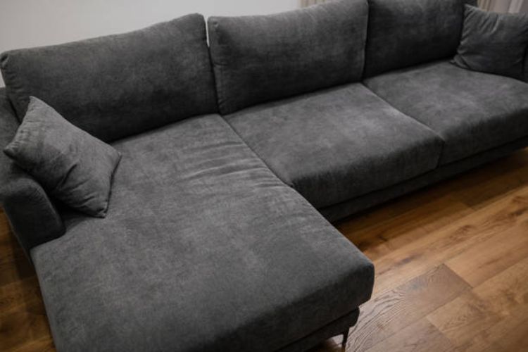 put a slipcover on a sectional sofa