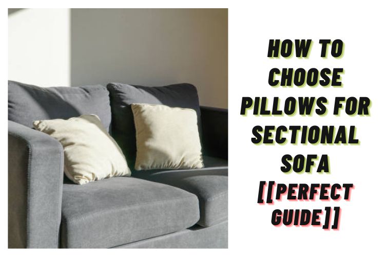 Choose Pillows For Sectional