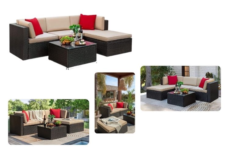 best patio sectional under 1000