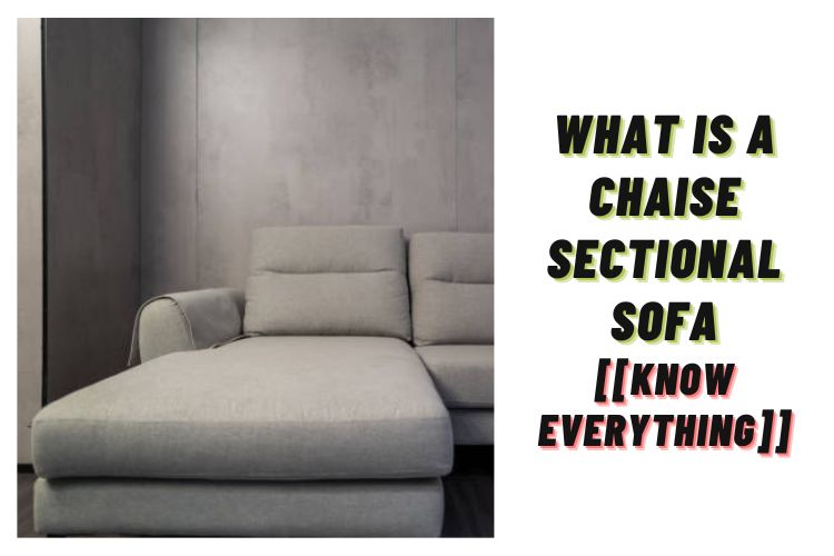 what is a chaise sectional